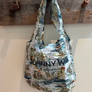 Johnny Was Scenic Print Tote Bag